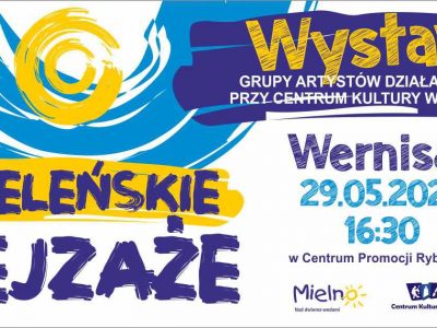 Mieleńskie Pejzaże – wystawa artystów działających przy CK w Mielnie
