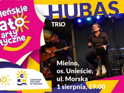 Koncert Hubas Trio w Mielnie