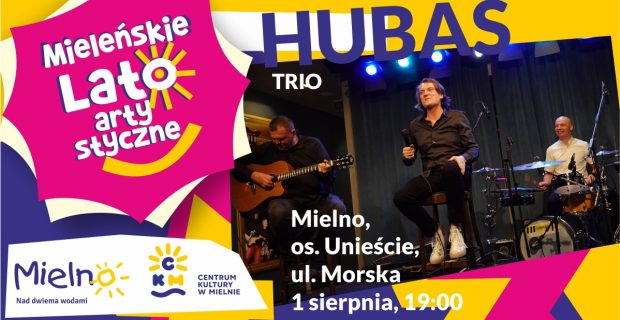 Koncert Hubas Trio w Mielnie