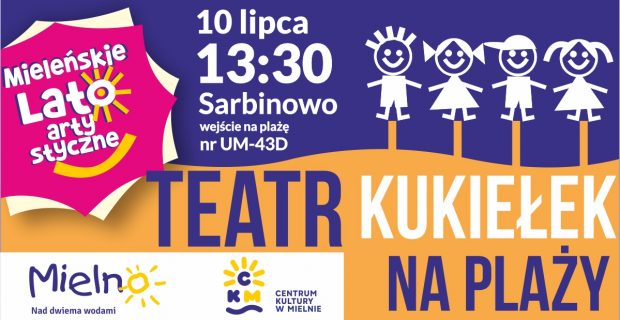 Teatr Kukiełek na plaży w Sarbinowie