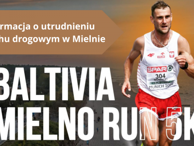 Informacja o utrudnieniu w ruchu drogowym w Mielnie