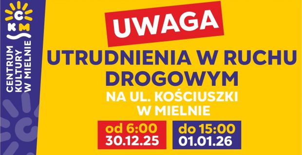 Utrudnienia w ruchu drogowym