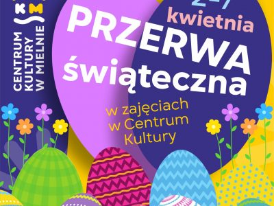 Przerwa świąteczna w Centrum Kultury w Mielnie